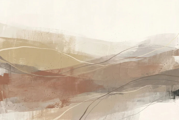 Veil Of Autumn Earth (PRT-15697-127512) - Canvas Art Print - 60in X 40in
