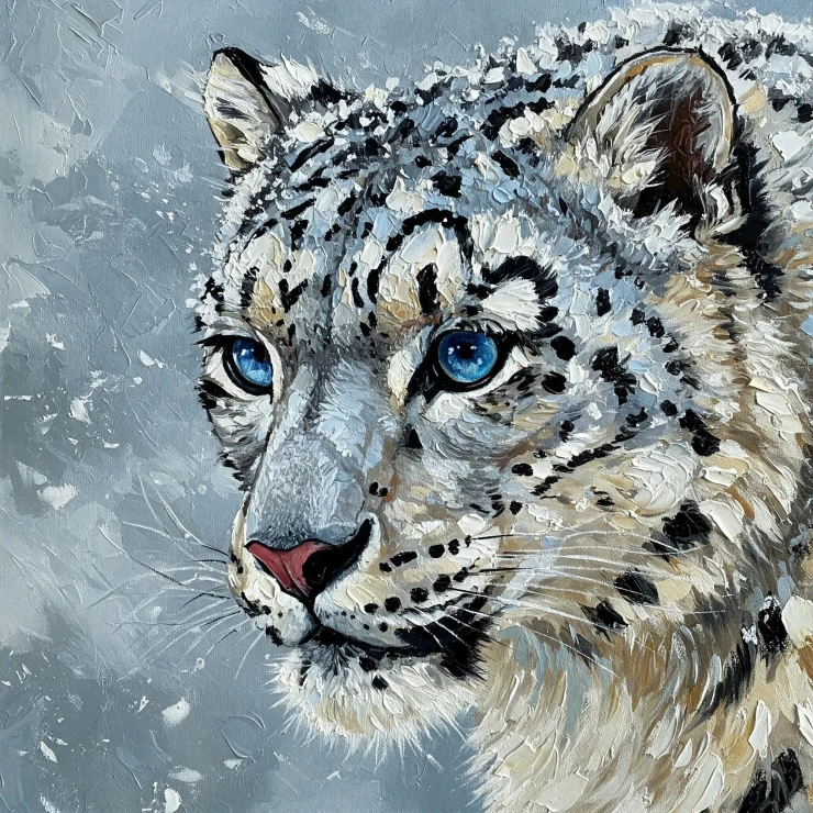 Gaze Of The Summit (PRT-15697-126675) - Canvas Art Print - 60in X 60in