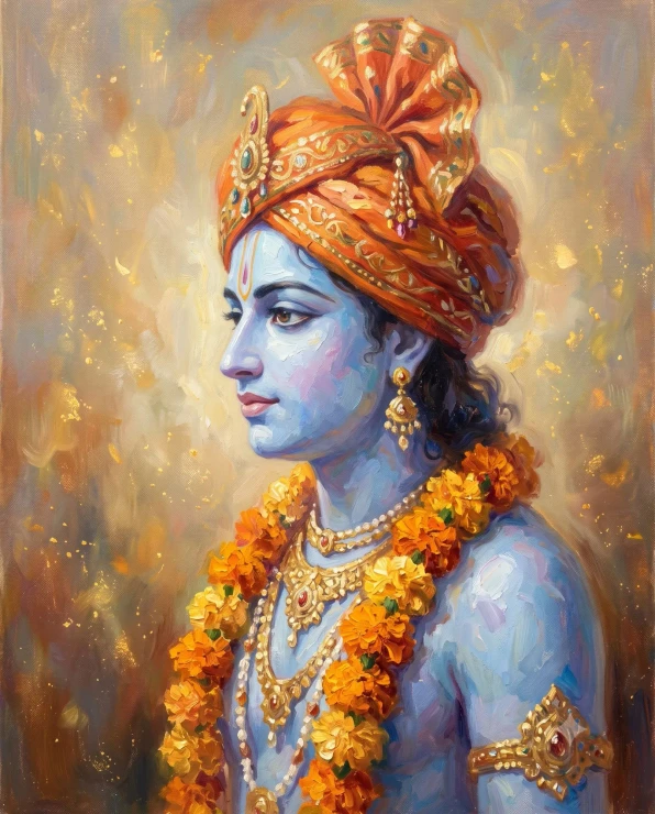 Golden Aura Of Serenity (PRT-15697-128149) - Canvas Art Print - 48in X 60in