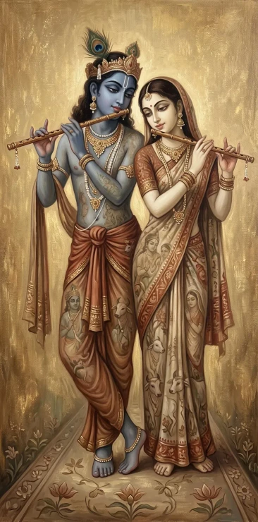 Melody Of Divine Love (PRT-15697-128137) - Canvas Art Print - 30in X 60in