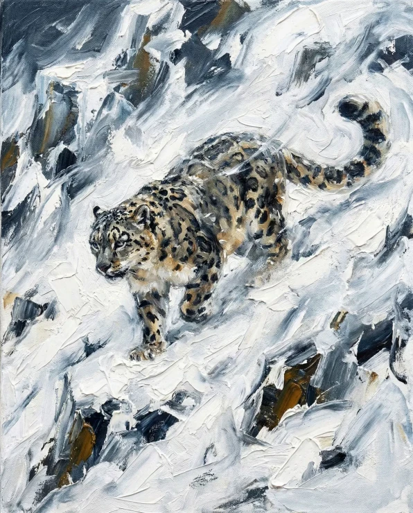 Summit Through The Storm (PRT-15697-126677) - Canvas Art Print - 48in X 60in