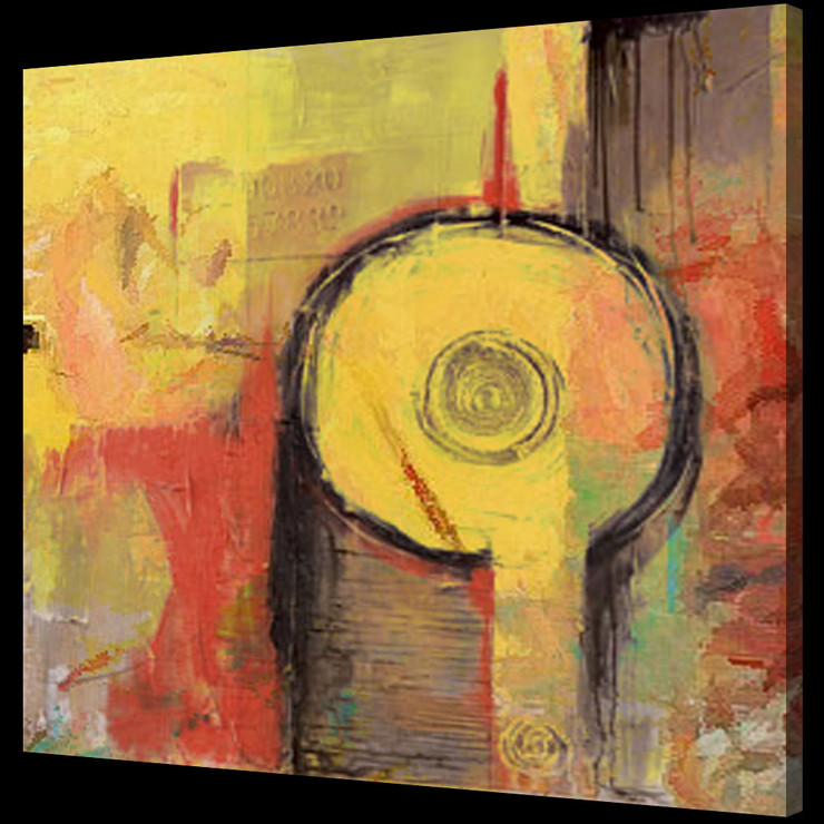 Yellow Abstract Paintings,Beautiful Abstract,,56ABT58,MTO_1550_14684,Artist : Community Artists Group,Mixed Media