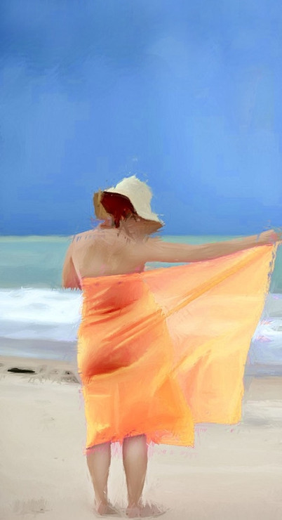 lady paintings,56Figure51,MTO_1550_15427,Artist : Community Artists Group,Mixed Media