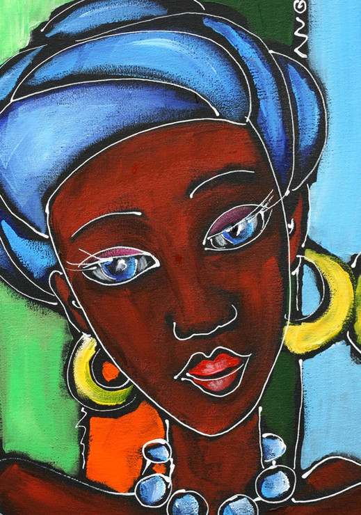 African paintings,56Figure140,MTO_1550_15571,Artist : Community Artists Group,Mixed Media