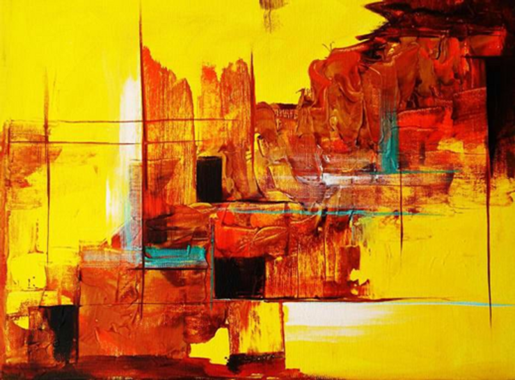 ,Art of Abstract,ART_1700_14116,Artist : Kraftsland India Corp,Acrylic