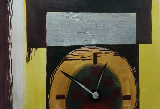 ,Flow of Time,ART_1700_14112,Artist : Kraftsland India Corp,Acrylic