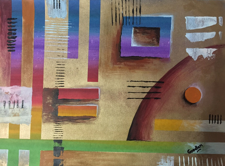 abstract, modern, lines, forms,Lines,ART_2051_16603,Artist : Goodlam Chopda,Mixed Media