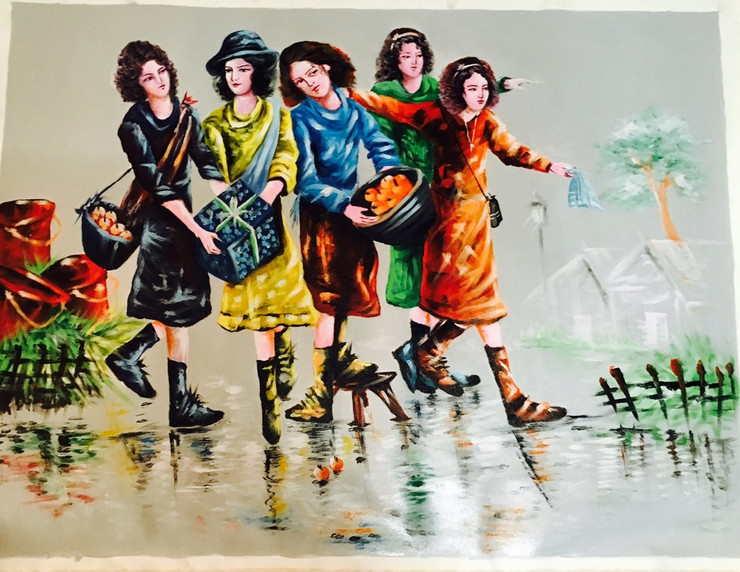 ,the casuals4,ART_2580_19020,Artist : Ankita Goenka,Oil