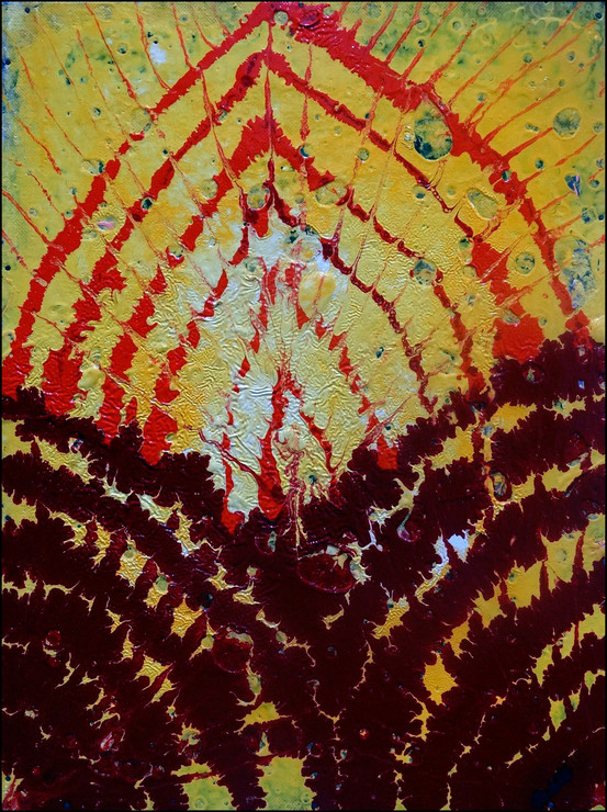 abstract,the sunshine series7,ART_2580_19012,Artist : Ankita Goenka,Mixed Media