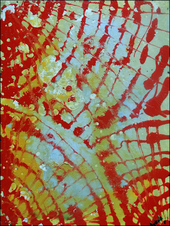 abstract,sunshine series 6,ART_2580_19011,Artist : Ankita Goenka,Mixed Media