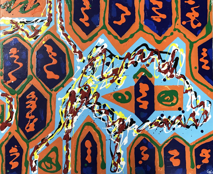 Doorways (ART_4166_28075) - Handpainted Art Painting - 24in X 20in