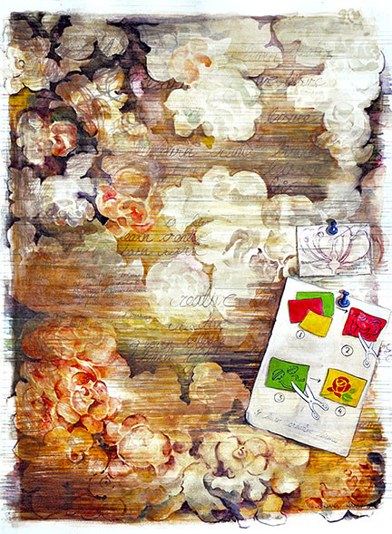 Painting by Nilanjana Nandy (ART_4573_27631) - Handpainted Art Painting - 22in X 30in