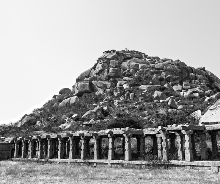 Hampi 0504 By Medhi Photography (PRT_642) - Canvas Art Print - 21in X 18in