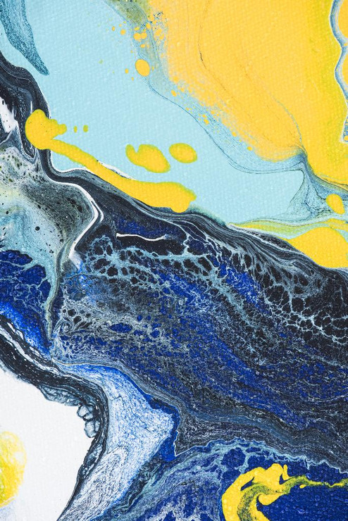 Modern Abstract16 (PRT_986) - Canvas Art Print - 21in X 32in