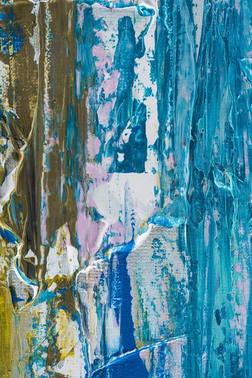 Modern Abstract18 (PRT_987) - Canvas Art Print - 21in X 32in