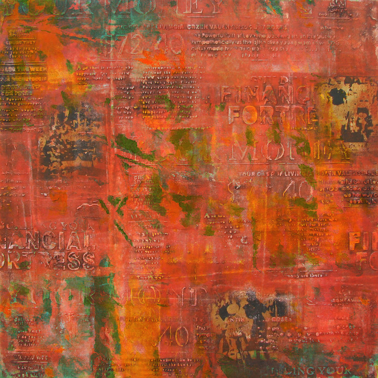 Abstract,abstract paintings, red abstract,red coloured paintings