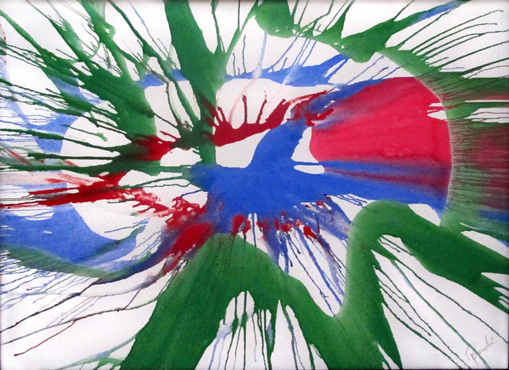 Infinite Series - 31 (ART_1919_15854) - Handpainted Art Painting - 25in X 19in
