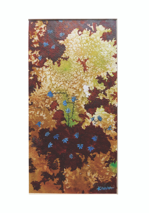 Blossom  (ART_6446_37080) - Handpainted Art Painting - 7in X 11in