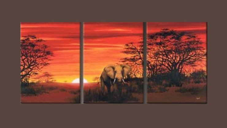 landscape,Trees , forest, elephant, elephant in forest, elephant near tree, animals