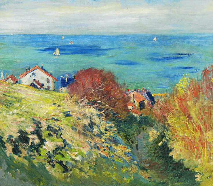 By Claude Monet 10 (PRT_1333) - Canvas Art Print - 32in X 28in