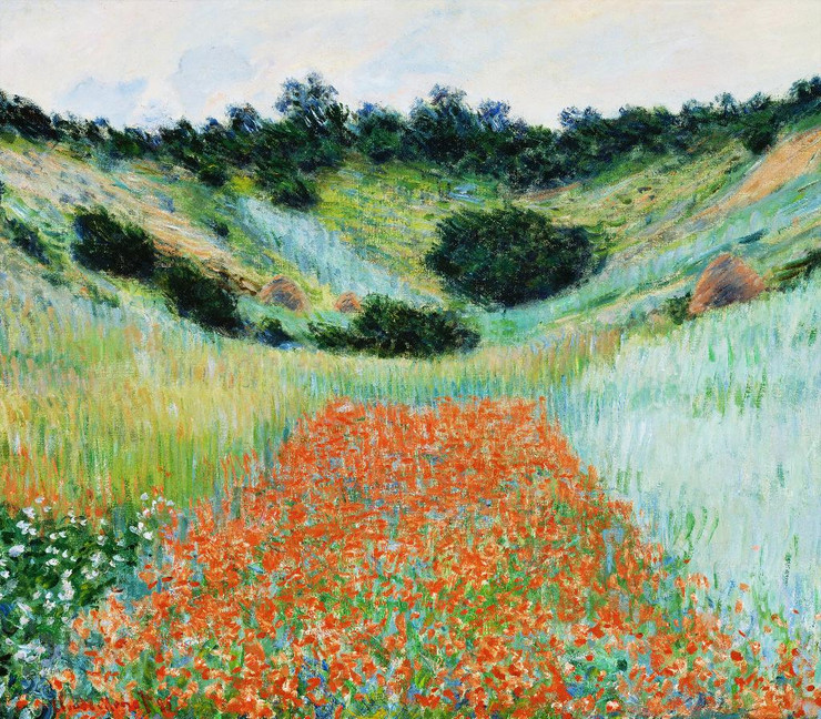 By Claude Monet 12 (PRT_1335) - Canvas Art Print - 32in X 28in