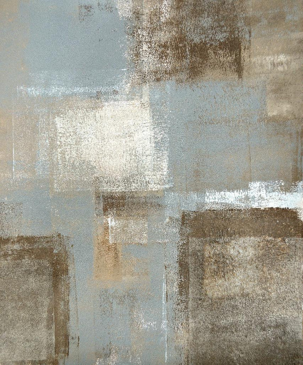 Patchy Gray And Brown 03 (PRT_1597) - Canvas Art Print - 23in X 27in
