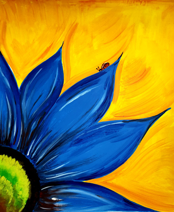 Positive Smell (ART_2886_42307) - Handpainted Art Painting - 11in X 12in