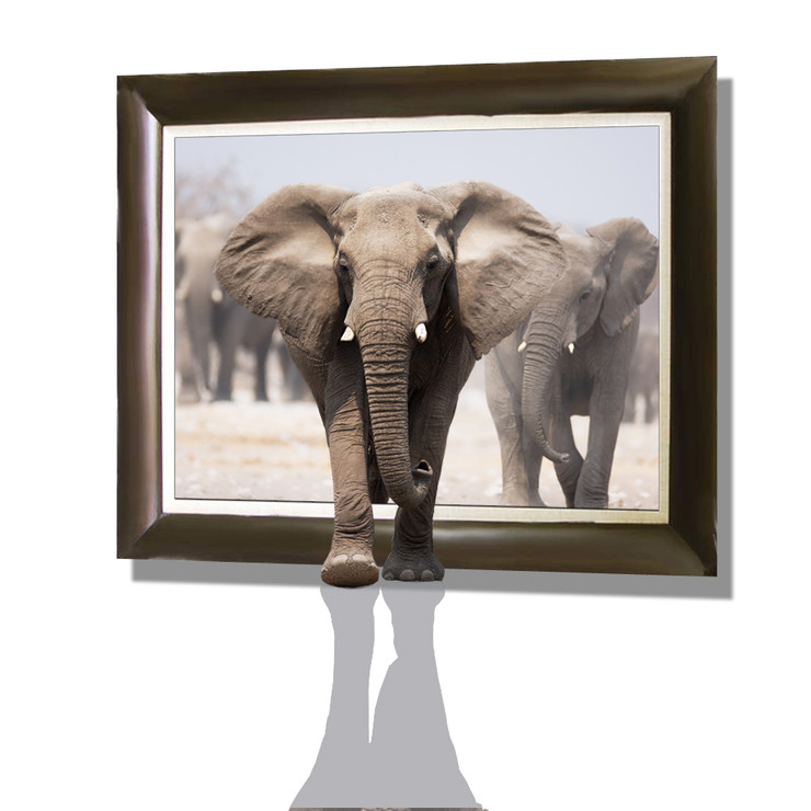 elephant, 3d, 3d elephant, wild animals,2 elaphants