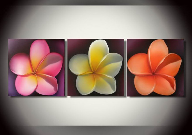flower, flowers pink flower, orange flower, white flower, multi piece flower, blossom