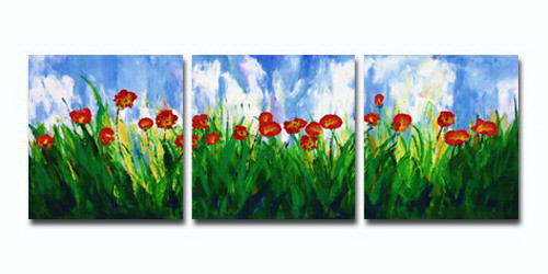 flower, flowers , red flowers, blossom, field of flowers, multi piece flower