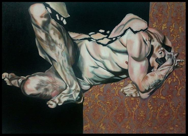 Rythm of life (ART_7277_45638) - Handpainted Art Painting - 48in X 36in