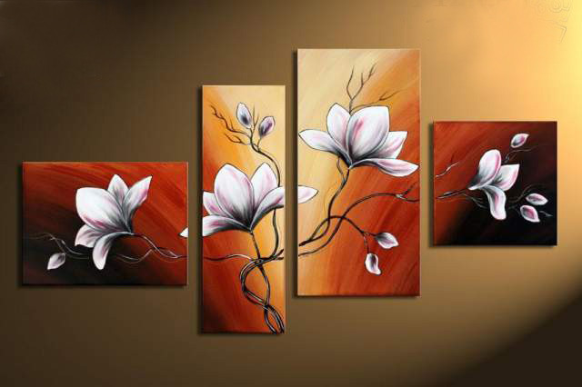 Flower, flowers, blossom, white blossom, multi piece flower, multi piece white flower