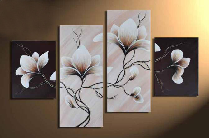 Flower, flowers, blossom, white blossom, multi piece flower, multi piece white flower