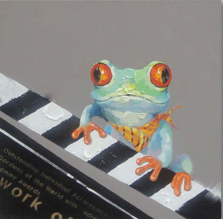 Frog,Frog Playing Music,Playing Piano,Water Animal