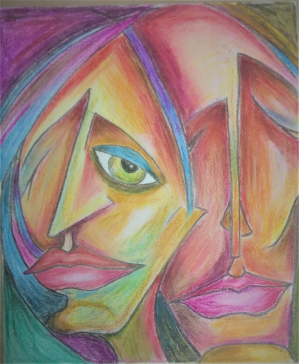 Handmade painting (ART_681_48439) - Handpainted Art Painting - 11in X 16in