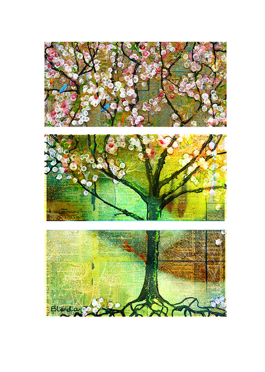 Landscape,Tree,Single Big Tree,Multipiece Tree