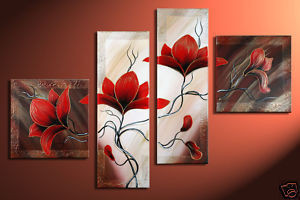 Live and Let Live - 64in X 36in (20in x 20in each x 2pcs.)+(12in x 36in  each x 2pcs.),RTCS_39_6436,Oil Colors,Museum Quality - 100% Handpainted,Modern Art,  Buy Painting Online in India.