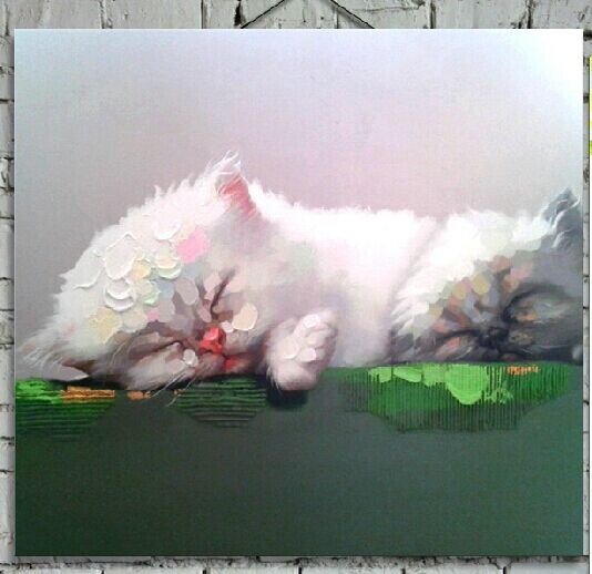 cat, kitten, little cat, little kitten, sleeping , sleeping cat, sleeping kitten, white cat, white kitten