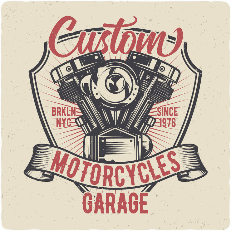 Garage (PRT_2762) - Canvas Art Print - 28in X 28in