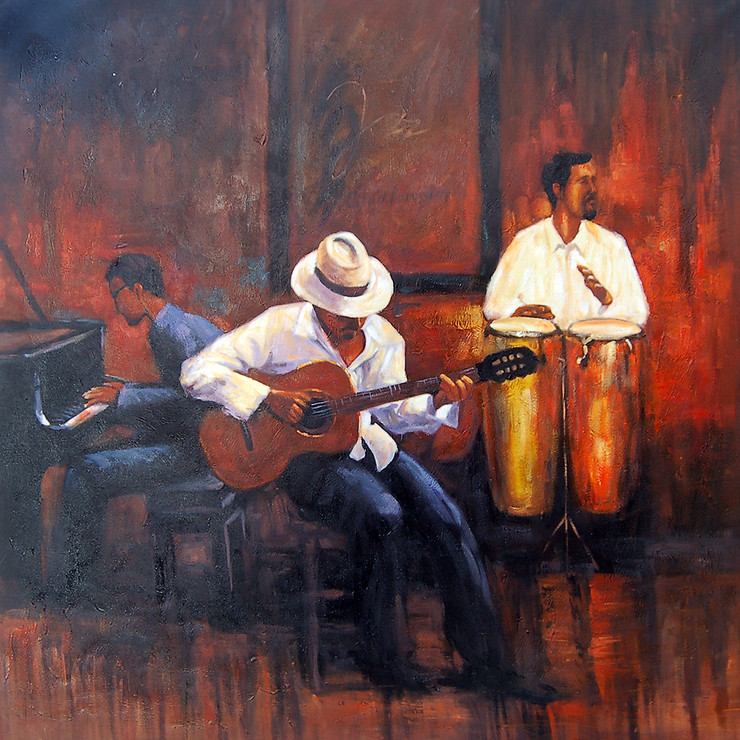 music, music painting, musician, painting of a musician, guitar, musical instruments, music, dance