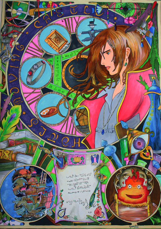 TRIBUTE (ART_7704_51558) - Handpainted Art Painting - 29in X 21in