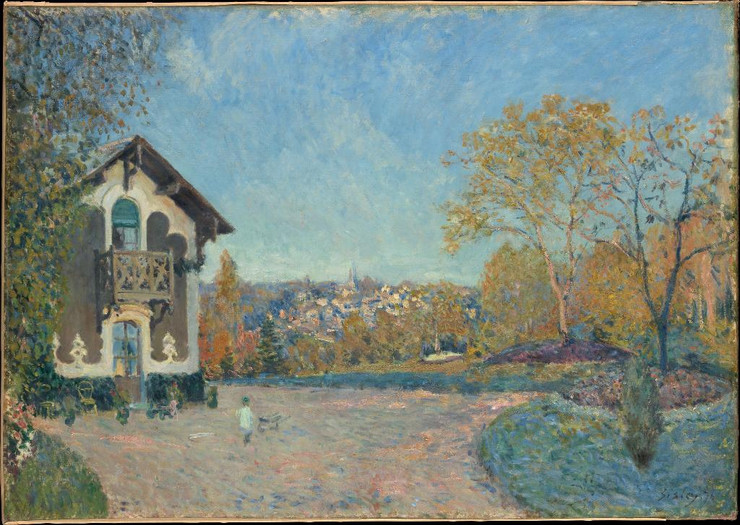 View Of Marly-le-Roi From Coeur-Volant by Alfred Sisley
(PRT_4458) - Canvas Art Print - 22in X 16in