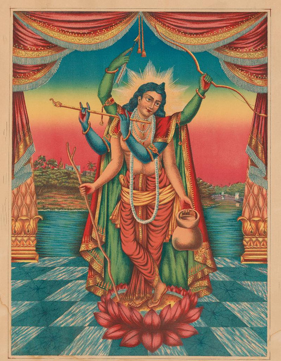 Shri Shri Guranga Avatara
(PRT_4684) - Canvas Art Print - 16in X 21in