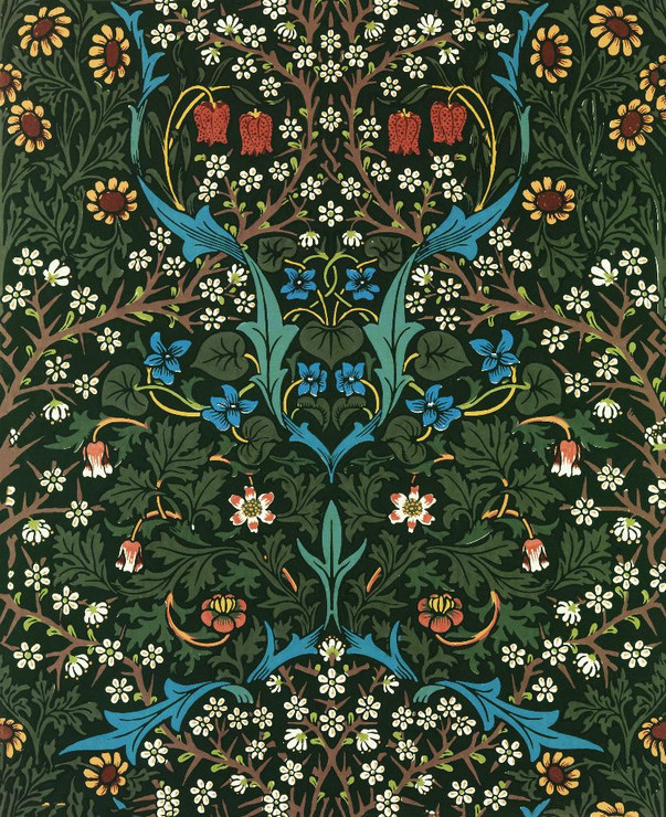Tulip By William Morris (1834-1896) (PRT_5553) - Canvas Art Print - 18in X 22in