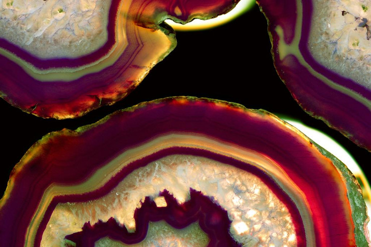 Colourful Abstract 33 (PRT_5790) - Canvas Art Print - 26in X 17in