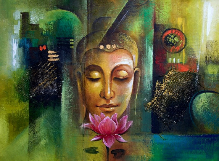 abstract buddha, buddha, gautam buddha, lord buddha, meditating buddha,smiling buddha, buddha with lotus, lotus