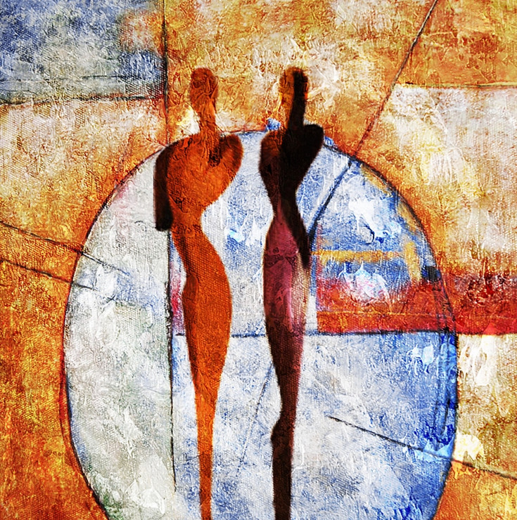 Figure,Two Figure,Two People