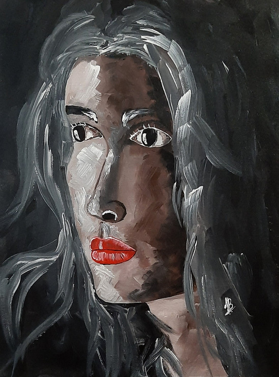 Portrait (PRT_5839_54360) - Canvas Art Print - 18in X 24in