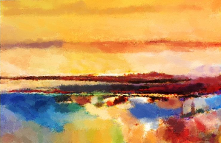 Color Spalsh,Multi Color Art,Colorful Life,Yellow ,Brown Shades Colors