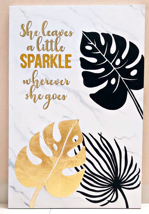 Sunshine (ART_4808_54725) - Handpainted Art Painting - 20in X 30in